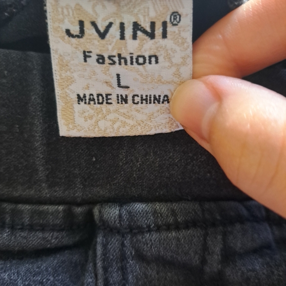 Women's Black Jeans - Picture 5 of 8